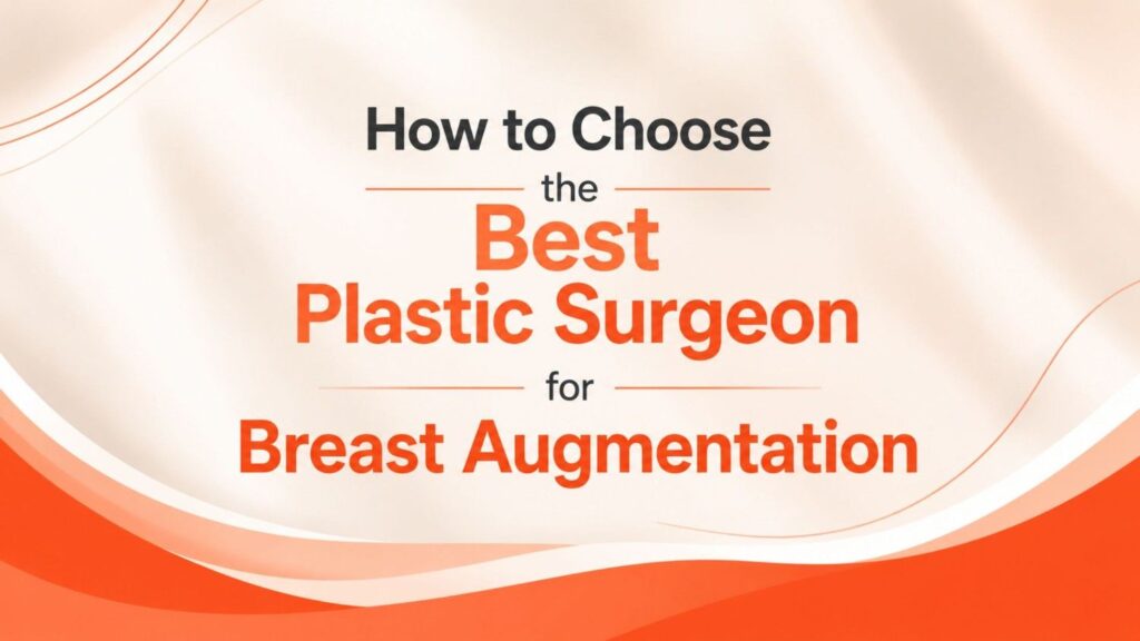 Feature image for How to Choose the Best Plastic Surgeon for Breast Augmentation highlighting expert guidance for selecting a qualified plastic surgeon and achieving safe, natural-looking breast augmentation results.